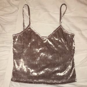 URBAN OUTFITTERS: Pink/Gold Tank Top